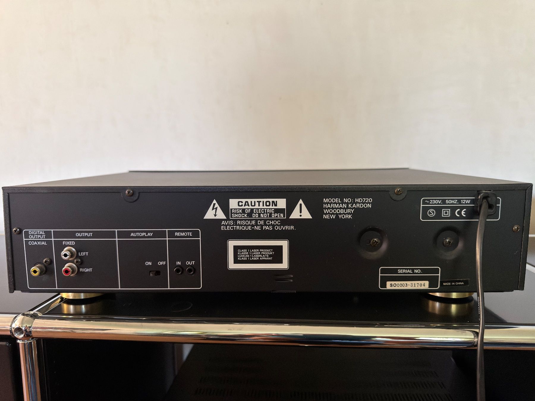 Harman-Kardon Lettore multimediale & Streamer: Harman Kardon HD 720 CD Player - DEFEKT – Difettoso da Luzern venduto da Aura13 2