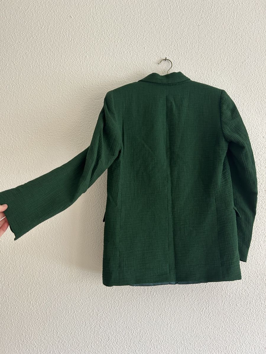 Zara Giacche: Veste blazer vert foncé chic, taille S – Usato da Morges venduto da cat_6cm9 1