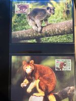 Papua Neuguinea 2003 Satz WWF Baumkänguru Maximumkarten