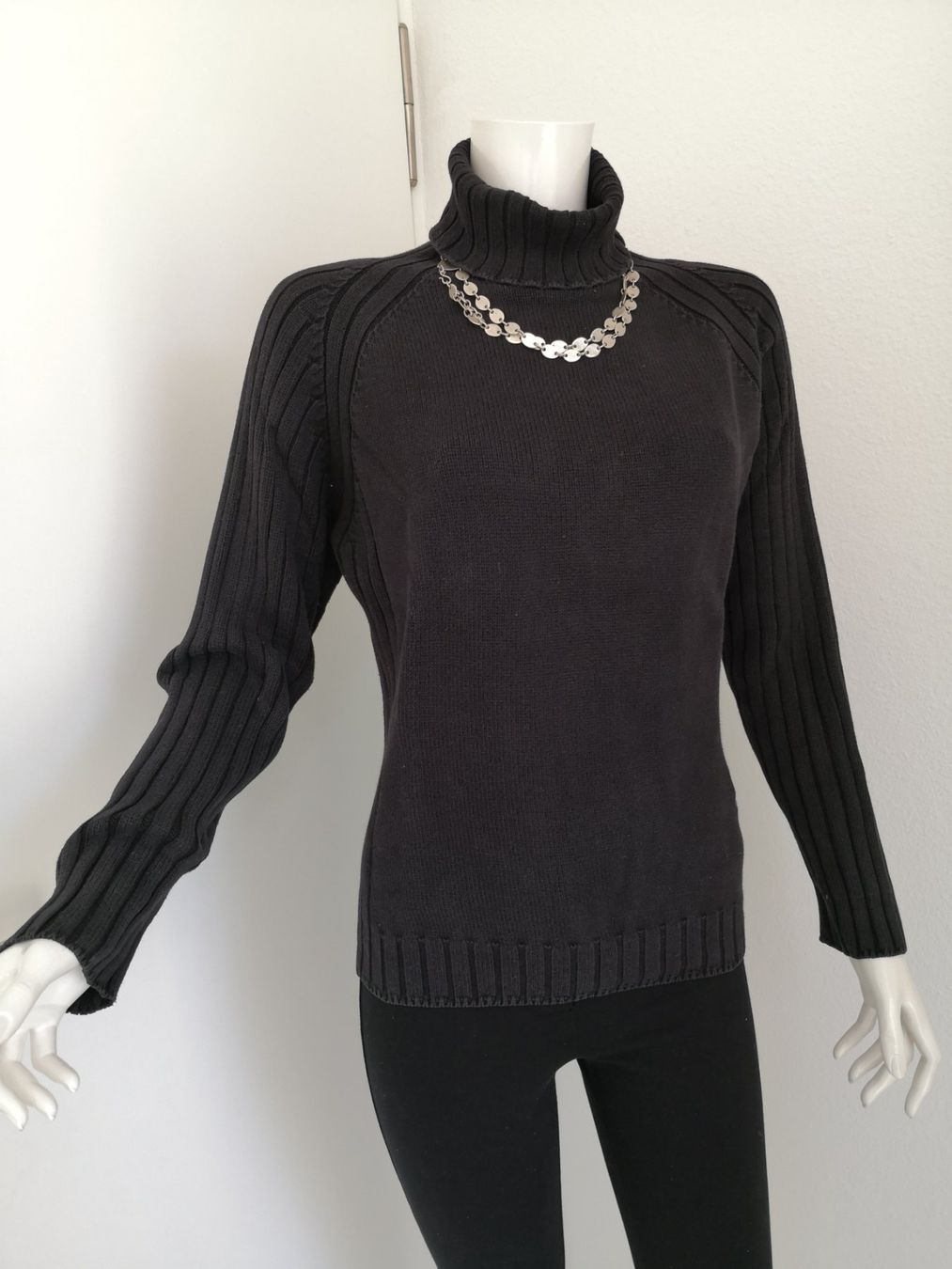 Naturaline Maglioni & Felpe: 🤩NATURALINE BIO COTTON STRICK-PULLOVER SCHWARZ – Usato da Olten venduto da Naja-Twins-Twins 3