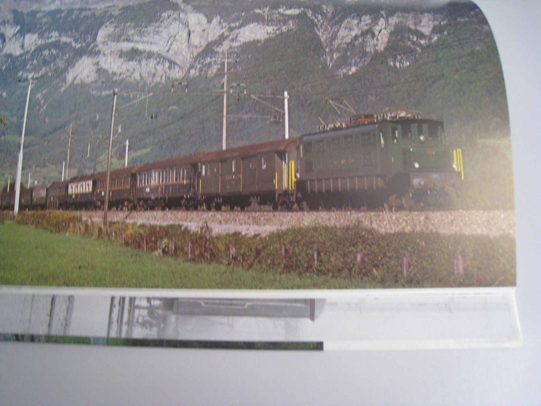 Libri: SBB an Walensee und Linth,  Minirex 1985 – Usato da Buchs ZH venduto da swiss-train 8