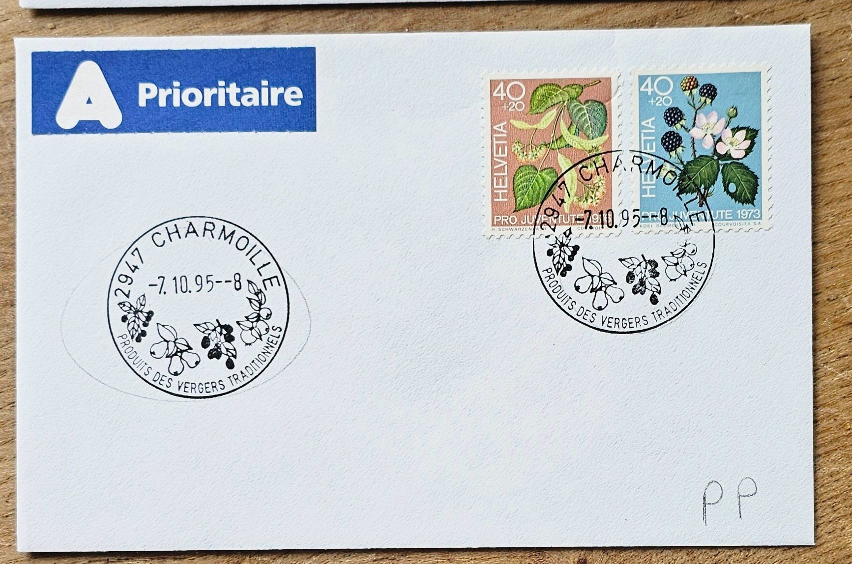 Tutti i francobolli: Sst Brief CHARMOILLE  7.10.95 – Nuovo (secondo la descrizione) da Les Valettes venduto da Nuba1