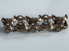 Brosche. antik Silber 800