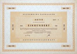 Allgemeine Tanklager AG, Frankfurt - 1960
