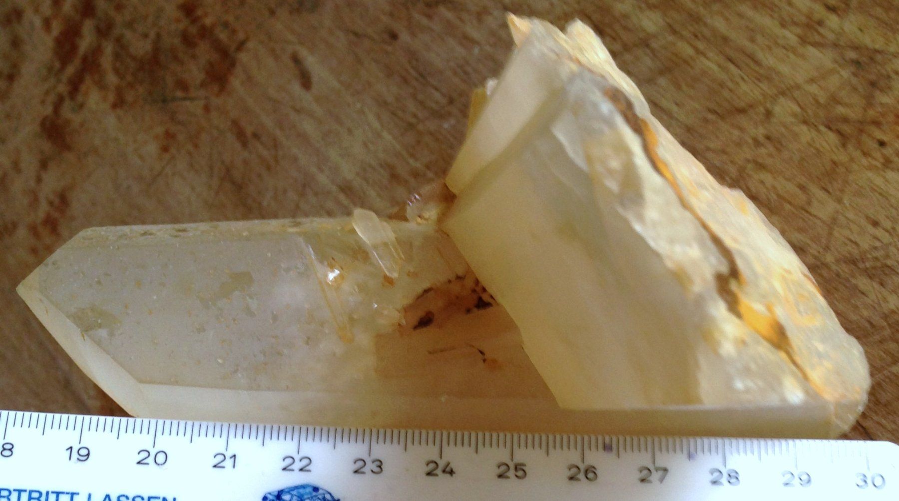 Mineralien & Heilsteine: pointes de cristal de quartz en formation croix – Gebraucht aus Vevey von zabounetta 8
