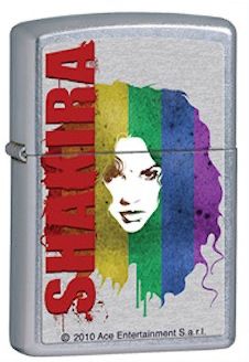 Accendini: Zippo SHAKIRA – Nuovo e nell'imballaggio originale da Zürich venduto da SWISSlighter