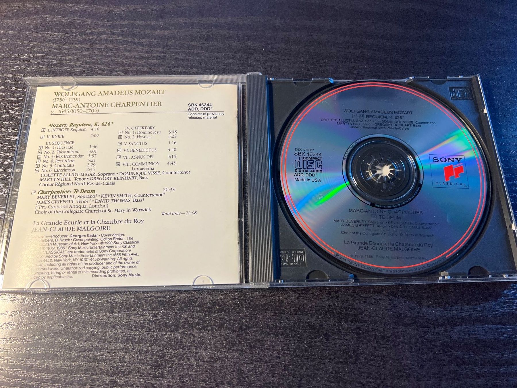 CD: Mozart Requiem + Te Deum, CD Essential Classics – Usato da Schübelbach venduto da Bemafaja 1