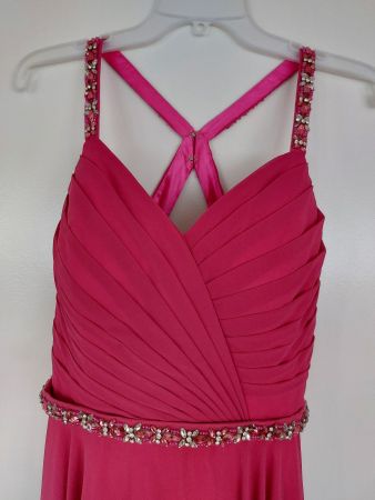 edles Festkleid Srassbesetzt, Gr. ca. 36 mit passender Stola