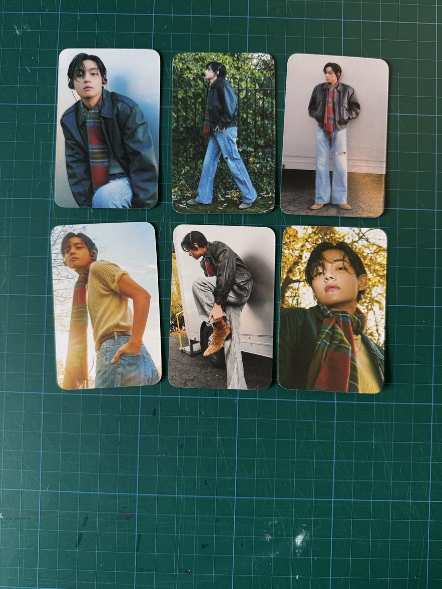 Carte collezionabili: BTS Kim Taehyung PC‘s Set Nr.4 – Nuovo (secondo la descrizione) da Riniken venduto da Chippie222000