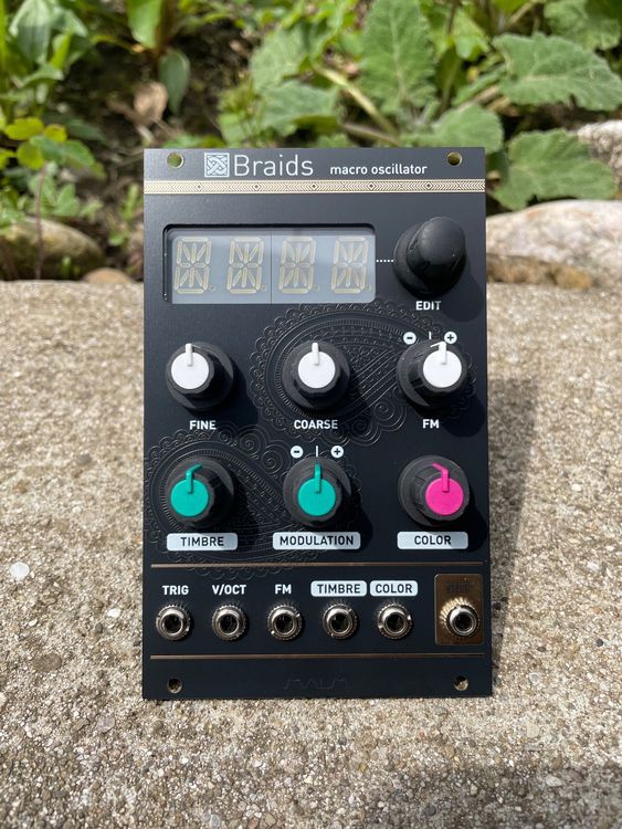 Mutable instruments Braids ユーロラック