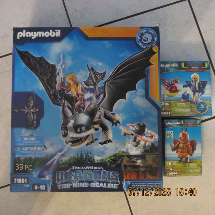 Playmobil The Nine Realms - Thunder & Tom - acheter sur