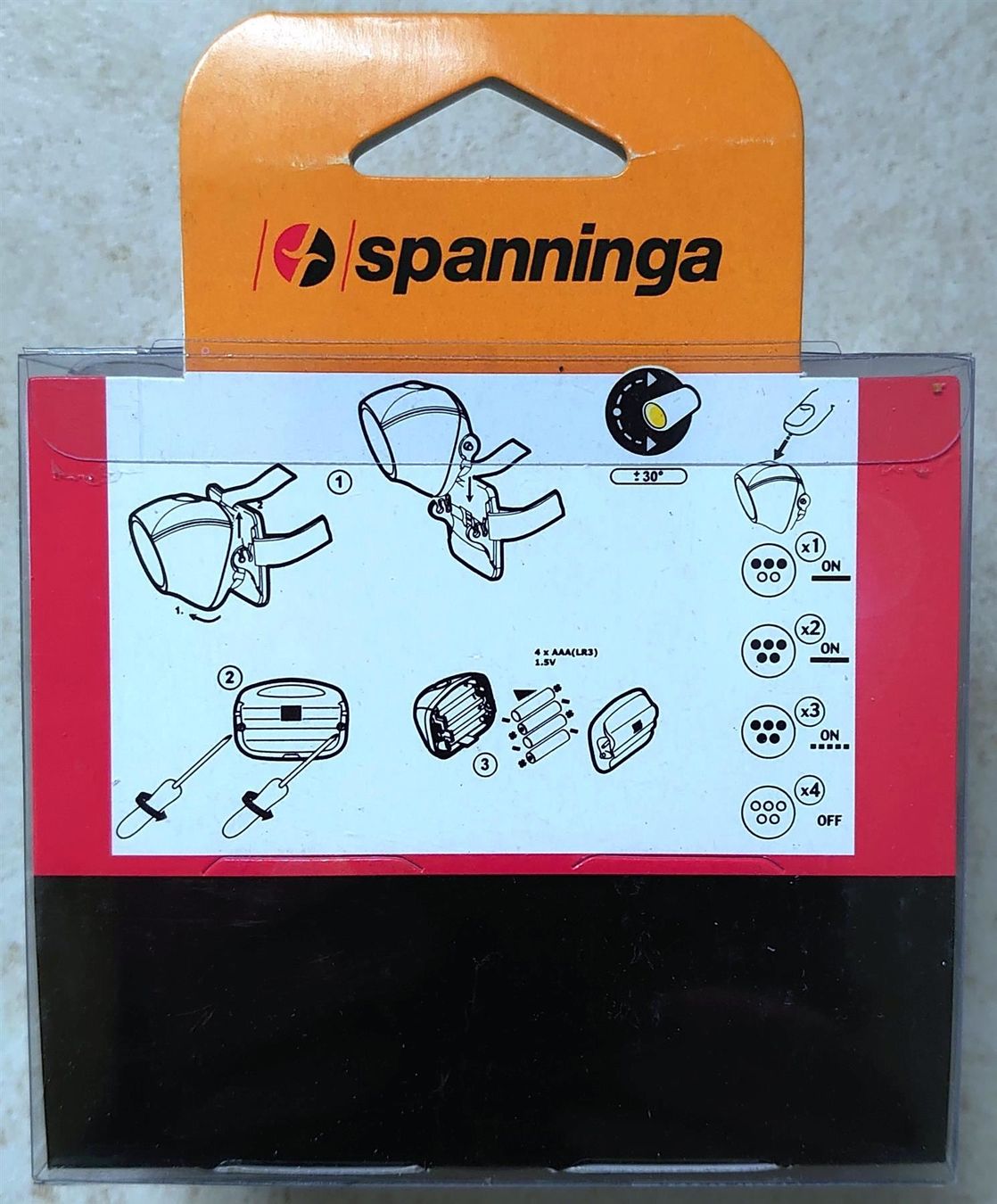 Lampen: Spanninga - Frontlicht Star Trail – Neu und originalverpackt aus Biel/Bienne von TheShop4U 2