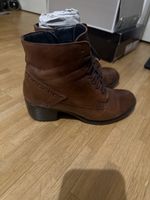 Braune Lederstiefel, Grösse 38,ideal für den Herbst!