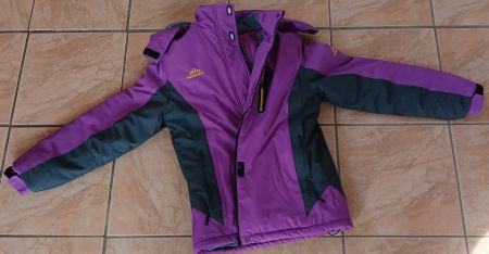 Veste d'hiver fille Taille S Trespass violet/noir, top état