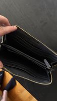 Michael Kors Portemonnaie Schwarz Leder guter Zustand