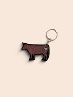 Bestickter Schlüsselanhänger – Handmade 🇨🇭