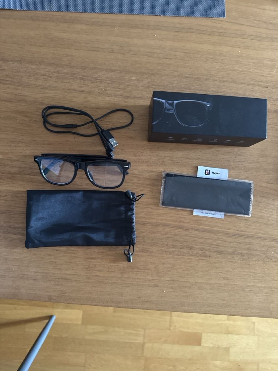 Occhiali & Lenti: Hyper Smart Glasses Schwarz Neu – Nuovo e nell'imballaggio originale da Rüfenacht BE venduto da lili.02