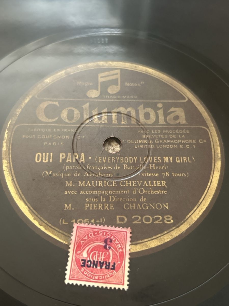 Dischi in vinile: 5 Schellackplatten Maurice CHEVALIER – Usato da Biel/Bienne venduto da NitnelavV 1