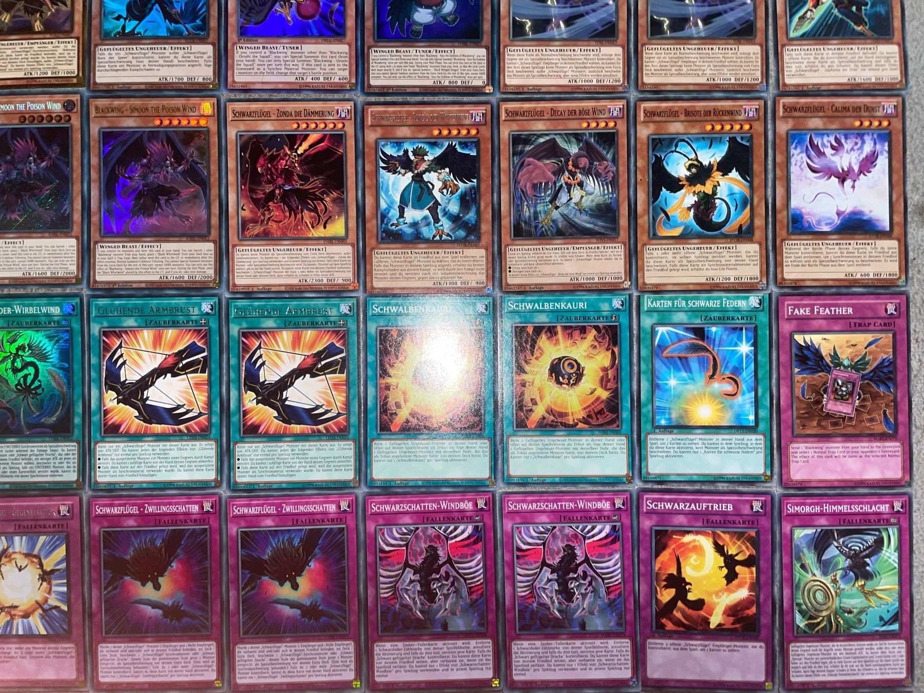 Yugioh Sammelbilder & Trading cards: YuGiOh Seltenes Schwarzflügel Deck! – Neu (gemäss Beschreibung) aus Altstätten SG von ChangeMaker 4