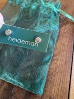 Ohrstecker Heideman mit Zirkonia, neu und ungetragen