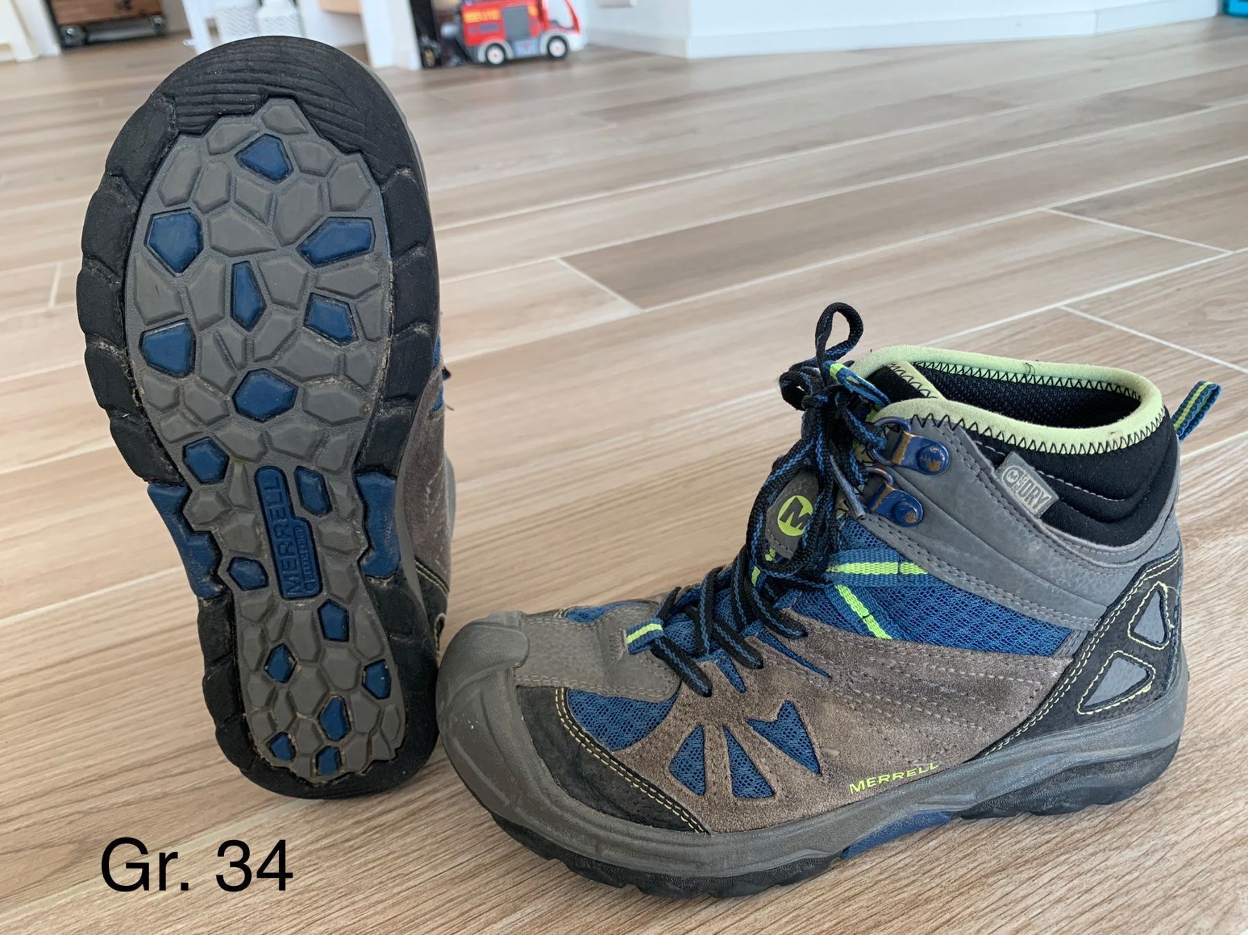 Merrell Schuhe für Jungen: Merell Wanderschuhe Gr. 34 – Gebraucht aus Rudolfstetten von Joyw