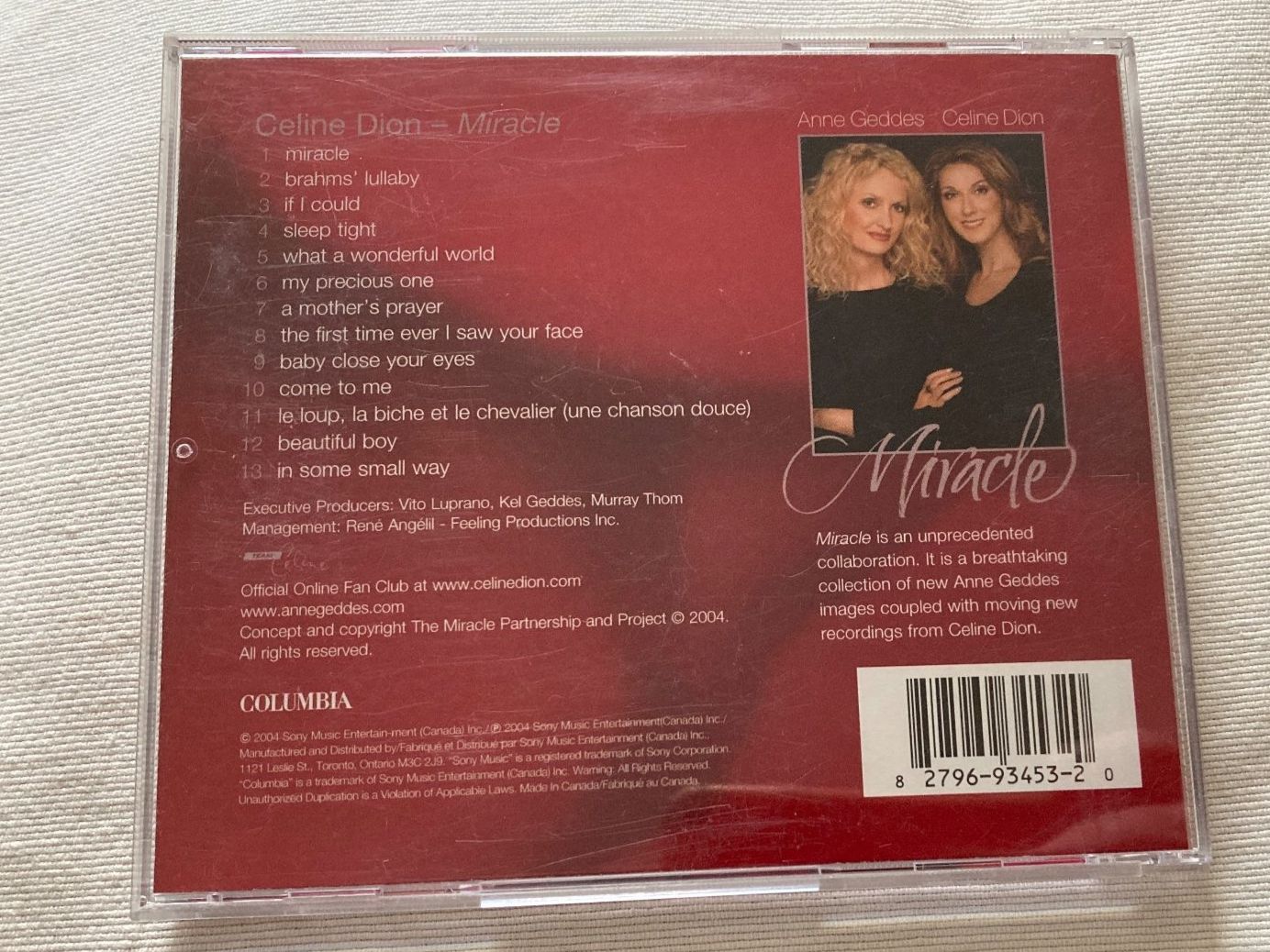 CDs: CD, Celine Dion, Miracle – D'occasion à Baden par Yoyo1 1