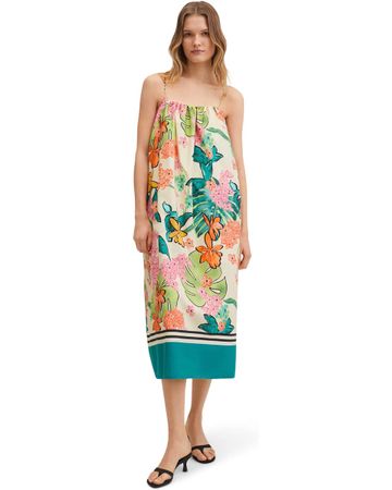 Robe à fleurs MNG taille S, neuve.