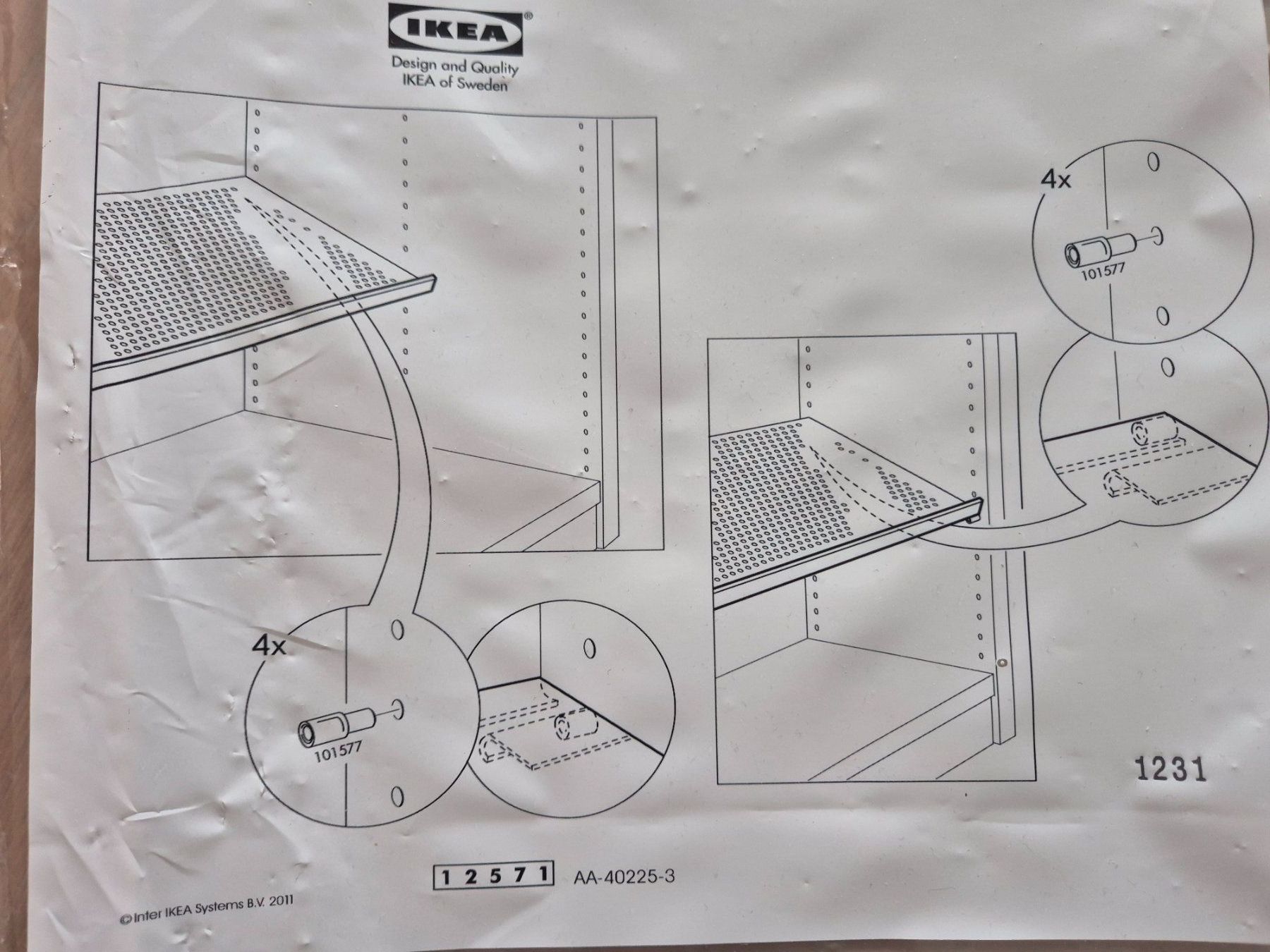 Ikea Armadi: IKEA Komplement Einlegeboden 75x35cm, neuwertig – Usato da Buchs ZH venduto da peti0713 2
