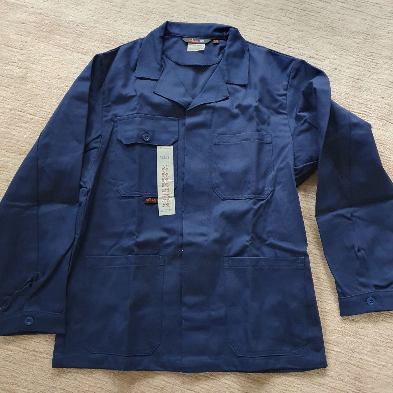 Uniformi: Arbeits-Oberkleid, sehr robuste Qualität, neu – Nuovo (secondo la descrizione) da Wetzikon venduto da Heia01