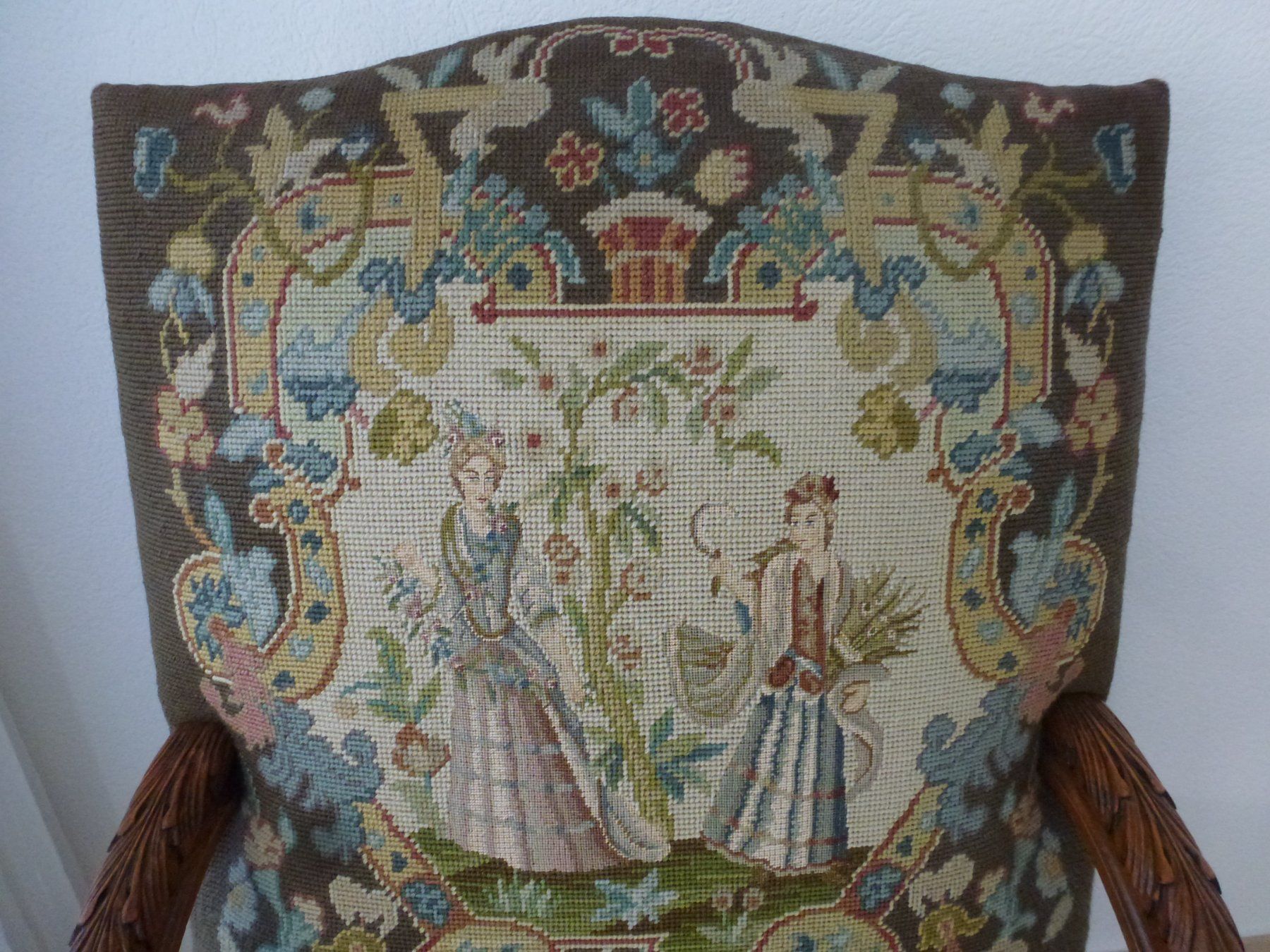 Poltrone: Sessel Gobelin Barock – Usato da Winkel venduto da wipendi 2