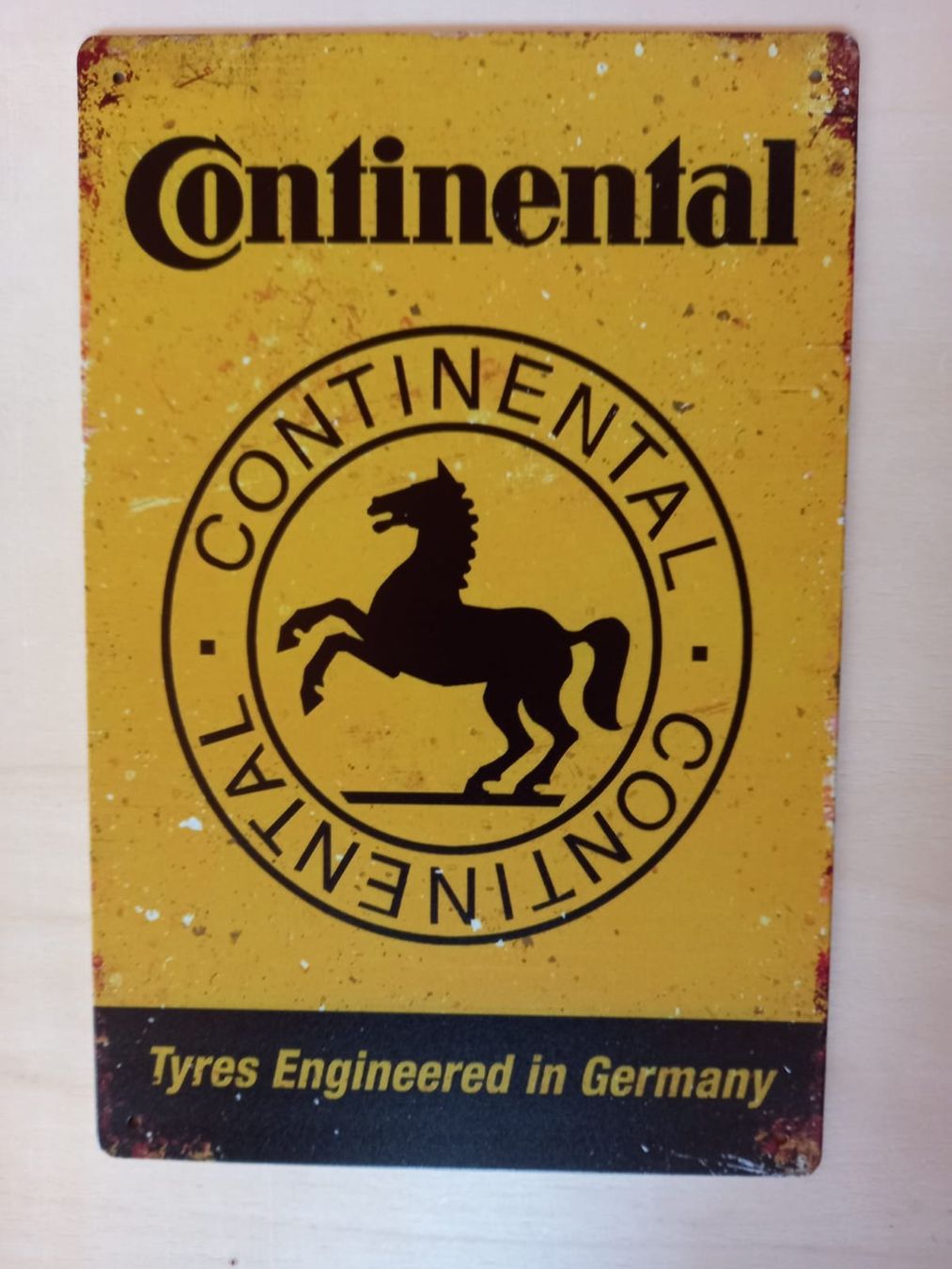 Continental Insegne: Continental Blechschild – Nuovo (secondo la descrizione) da Alberswil venduto da mech350