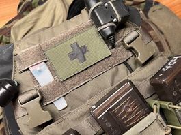 Lasercut Switzerland IR Cordura Patch - Ranger Green