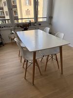 Esstisch & Stühle Skandinavisches Design 140x80