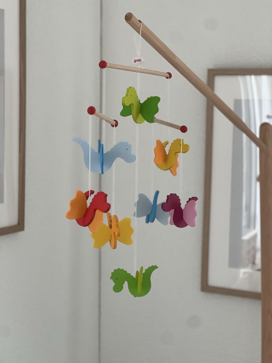 Sonstige Dekorationen & Accessoires: Goki 3D Mobile Drachen aus Holz – Gebraucht aus Küsnacht ZH von Sanibeljp