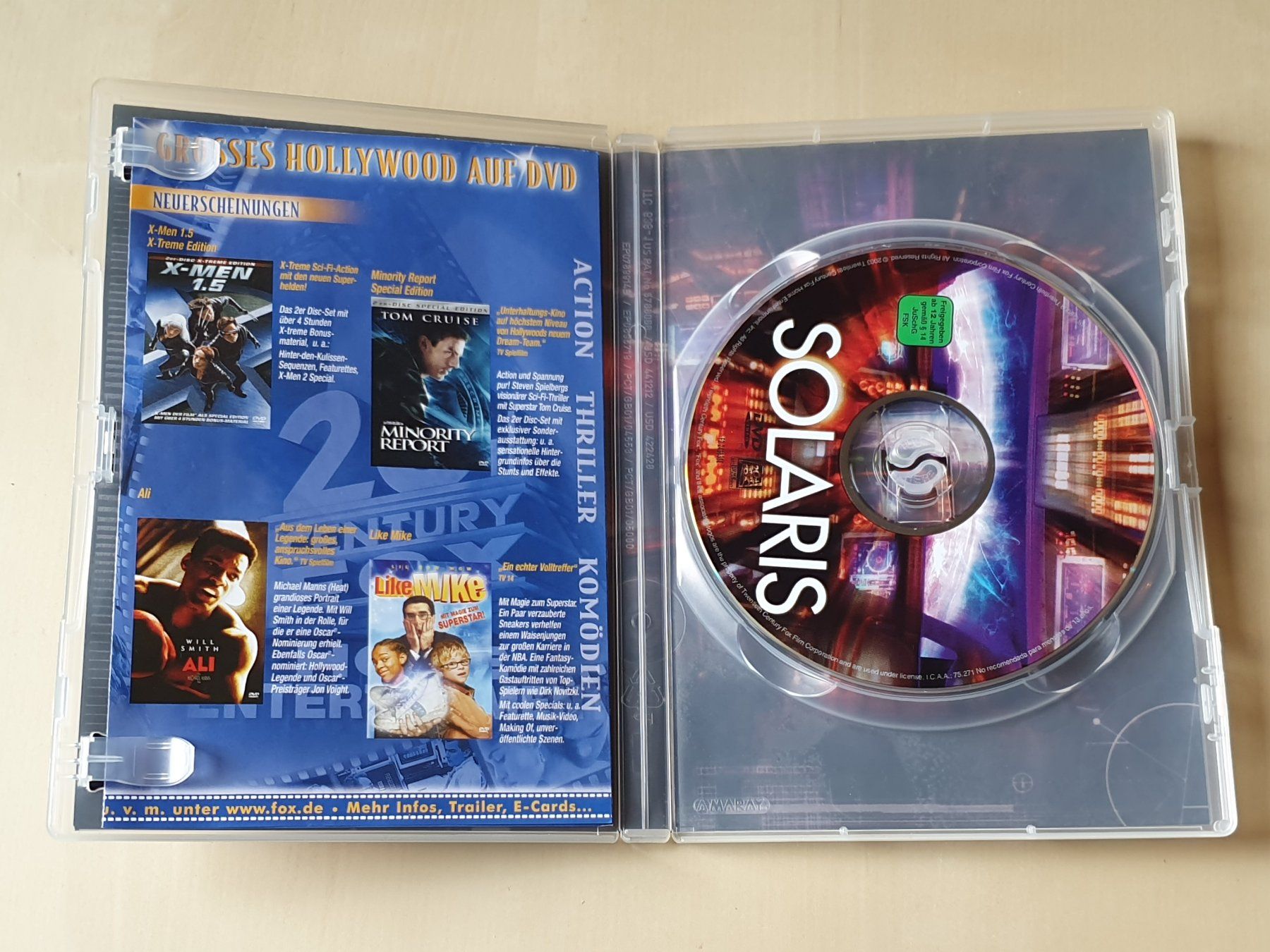 Tutti i DVDs: Solaris – Usato da Stansstad venduto da collectorsshop 2