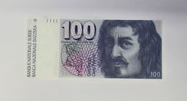 100 Franken Banknote 6. Serie Francesco Borromini
