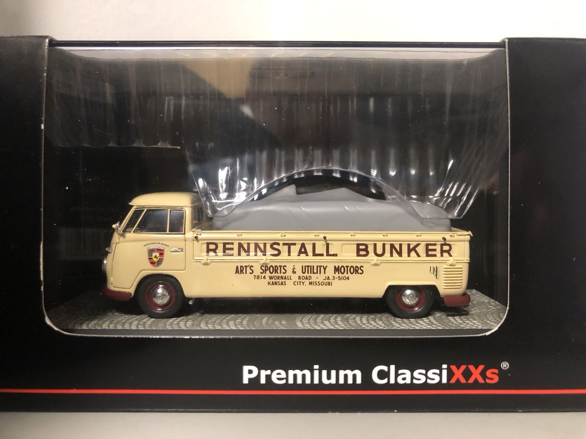 Volkswagen Modellini d'auto: VW T1 1/43 by Premium – Nuovo e nell'imballaggio originale da Paradiso venduto da jovica1987