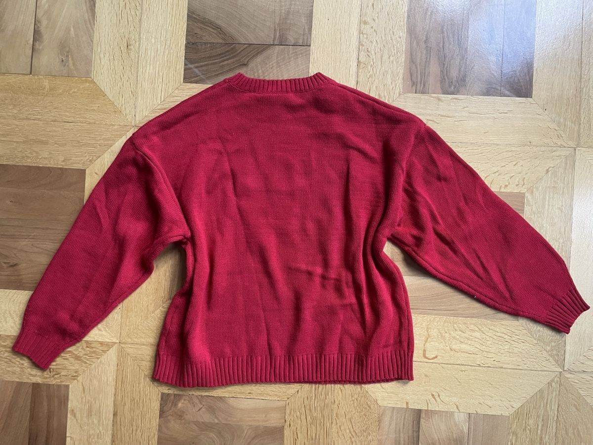 C&A Maglioni & Felpe: Grinch Weihnachts-Pullover rot mit Pailletten – Usato da Fribourg venduto da Mymikrakra01 4
