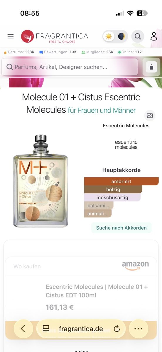 Parfum & Eau de Toilette: Molecule 01 + Cistus, Neu, 2 ml – Gebraucht aus Sursee von nst_czk2 1