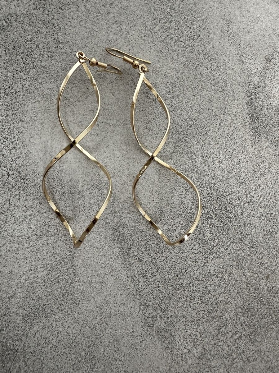 Orecchini pendenti & Orecchini a lobo: Ohrringe Gold, Spiralform, lang,-Accessoir – Nuovo (secondo la descrizione) da Dietikon venduto da vithya88 1