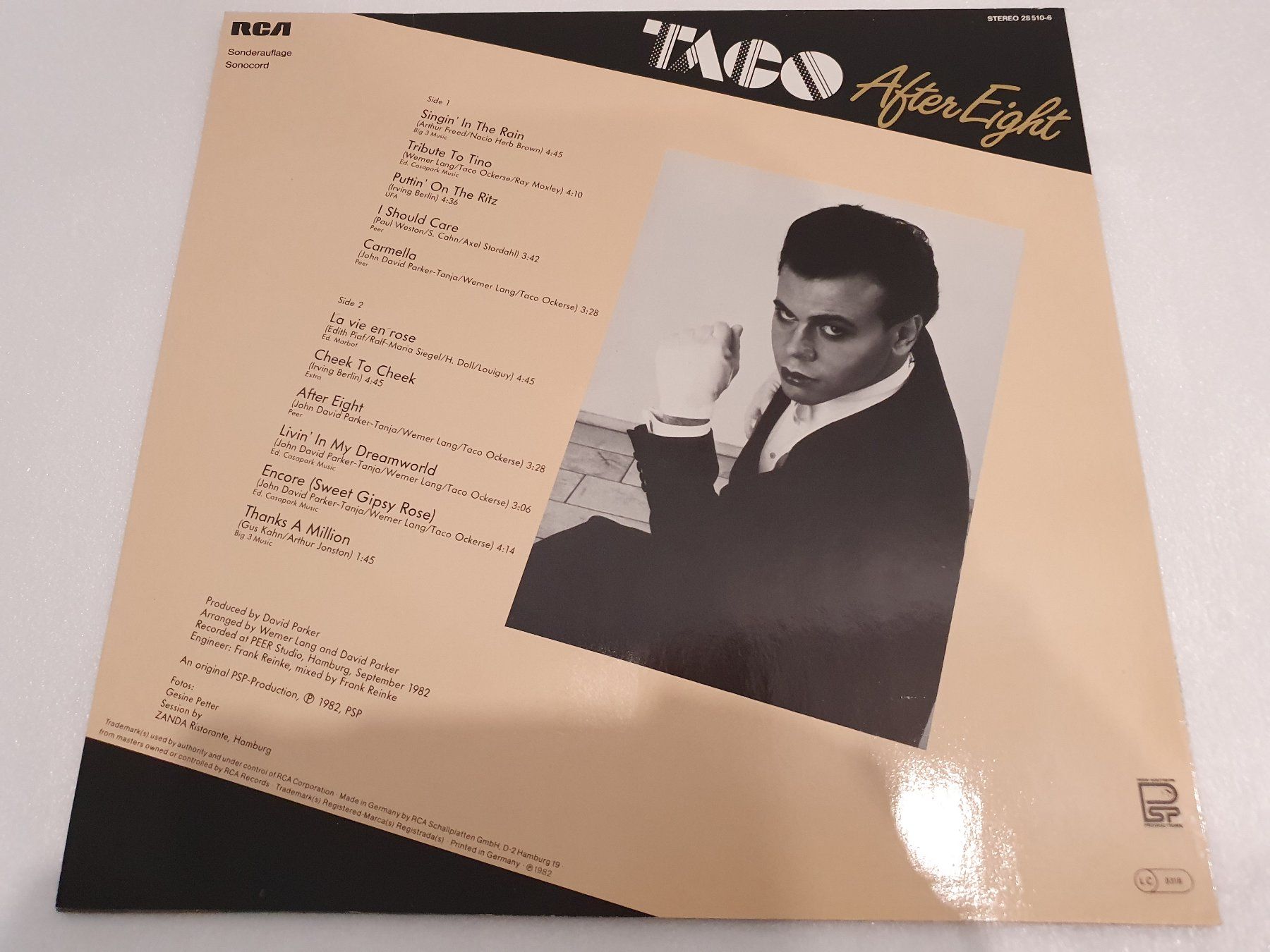 Dischi in vinile: Taco – After Eight – Usato da Uster venduto da Vinyl-Leidenschaft 1