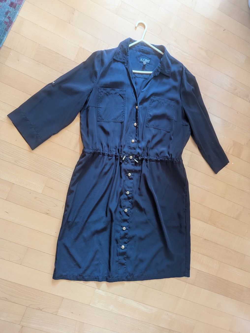 Armani Vestiti: Armani Jeans Kleid, Marinblau, Gr. 40 – Usato da Zollikon venduto da Mikifare
