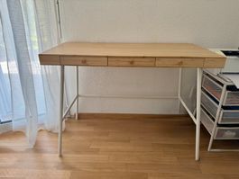 Schreibtisch, Bambus, LILLÅSEN, 102x49 cm