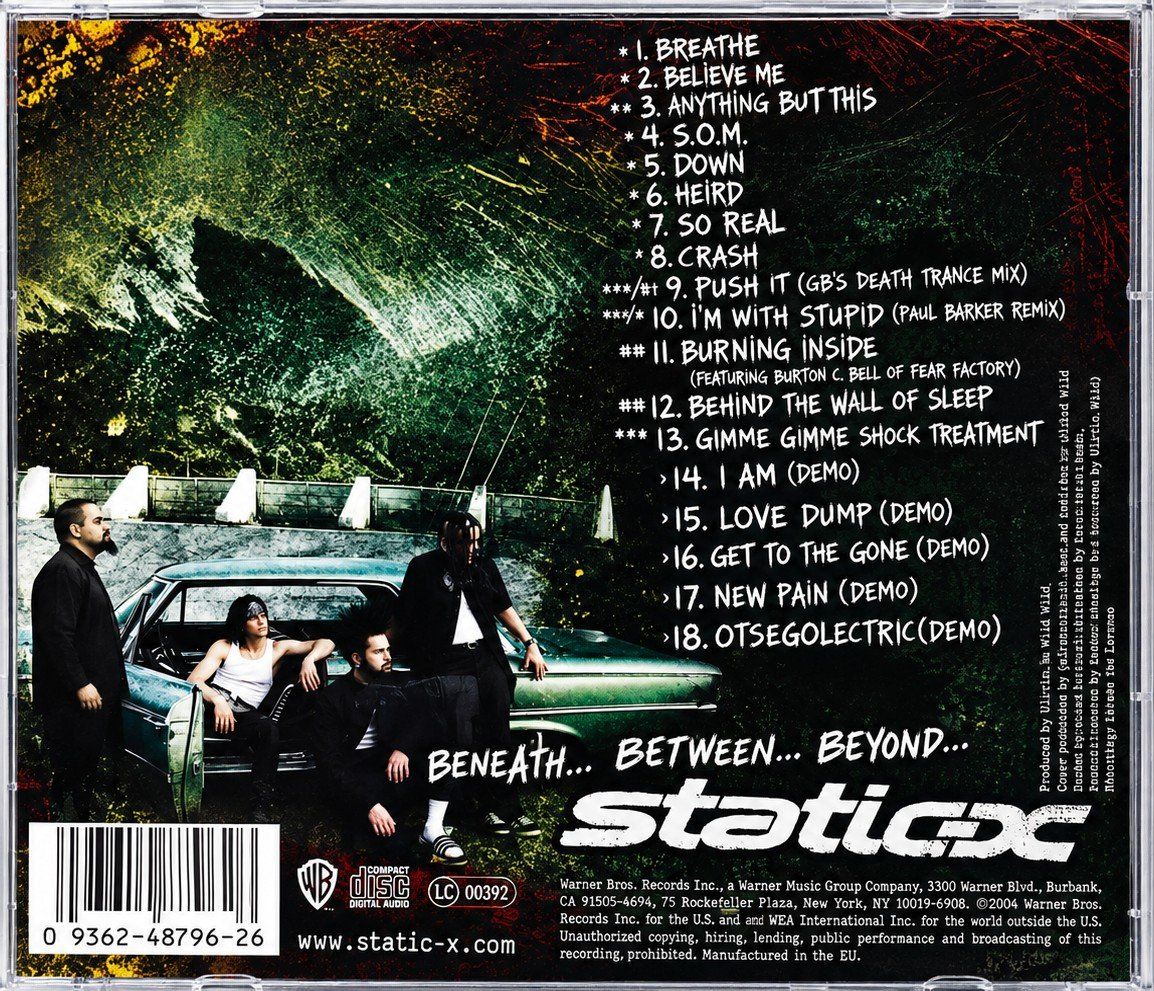 CD: CD Static-X "Beneath Between Beyond", Nr. 487 – Nuovo (secondo la descrizione) da Kottwil venduto da Crazyrolf 1