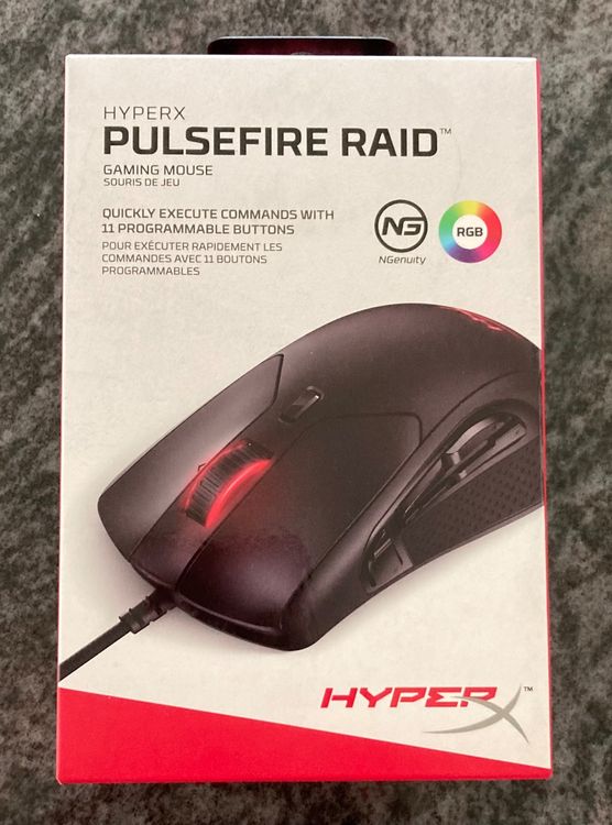 HyperX Pulsefire Raid Gaming Mouse (Neu (gemäss Beschreibung)) in ...