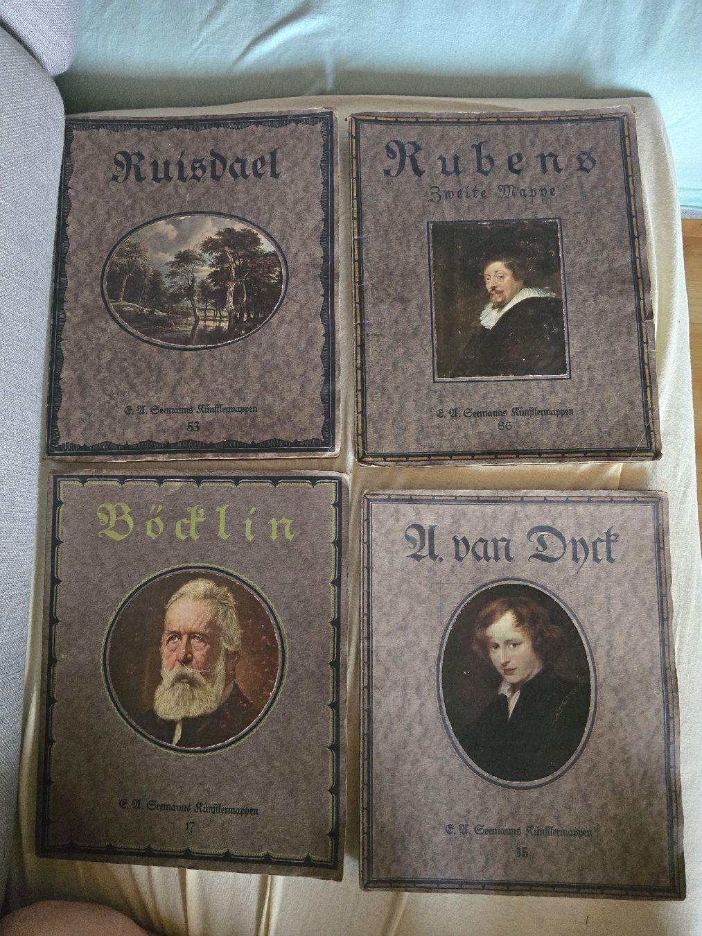 Libri: künstlermappen von ca 1920 altdeutsch – Usato da Oberbüren venduto da Elk2025