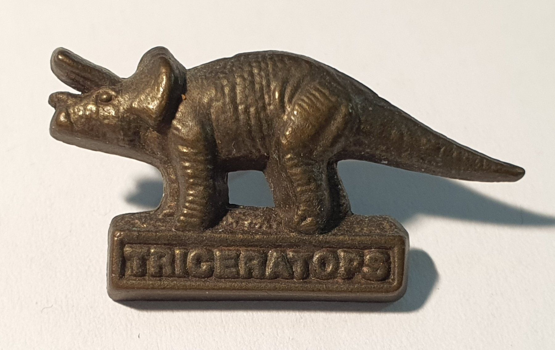 Placchette & Badge: W610 - 3D Pin Dino Dinosaurier – Usato da Reinach BL venduto da Boston-Verkauf