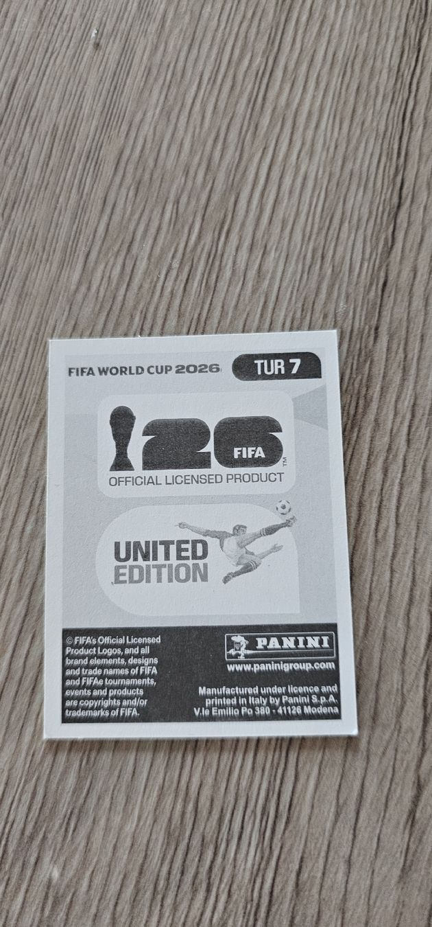 Panini Cartes à collectionner: Fifa World Cup Panini TUR 7 – Neuf avec emballage d'origine à Biel VS par volcom8702 1