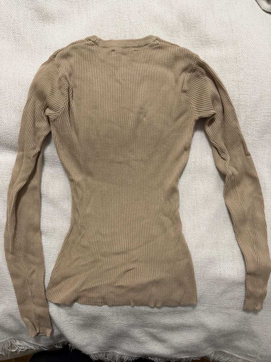 Na-kd Top: Pull côtelé NA-KD beige taille XS – Nuovo (secondo la descrizione) da Les Avanchets venduto da NR07 1