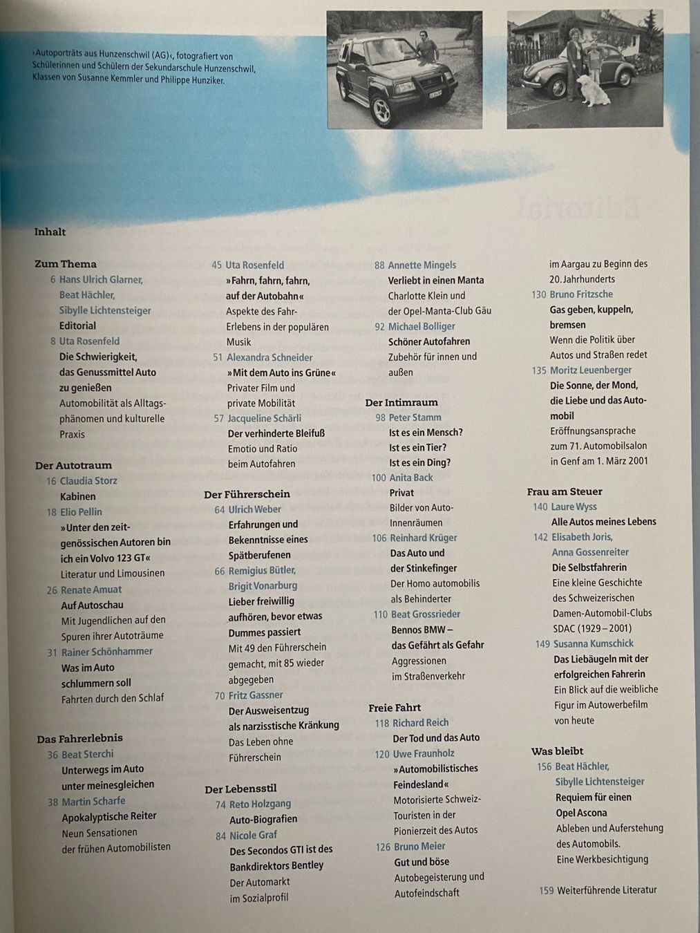 Libri: Autolust: Emotionen des Autofahrens – Usato da Weinfelden venduto da QueenSally2011 1
